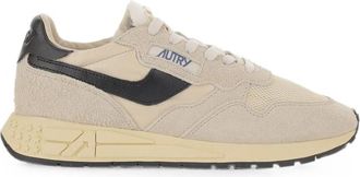 Autry Reelwind Suede-panelled Sneakers