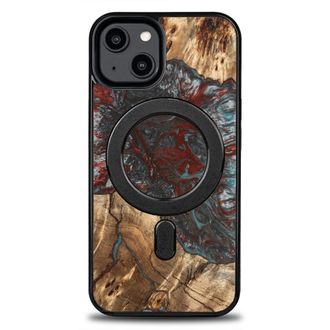 OEM Funda Bewood Unique Para Iphone 14 - Planetas - Plut&oacute;n Con Magsafe