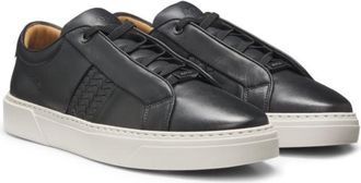 BOSS Gary trainers with woven details