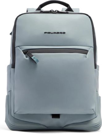 Piquadro Corner 2.0 Rugzak - Heren - Rugzakken - Blauw - ONE Size - Polyester - Tassen