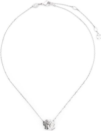 Swarovski Halsketting met zwaan hanger - Zilver