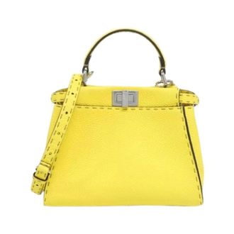 Fendi Borsa Pre-owned Selleria - - Pre-owned - Donna - Giallo - ONE SIZE