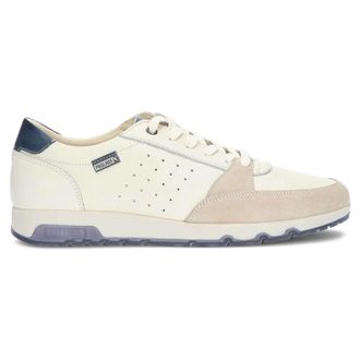 Pikolinos Alarcon M9T-6169 Leather Mens Lace Up Trainers - Nata Blue - Size:UK 10.5-11