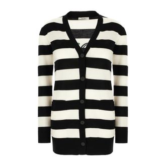 Max Mara Cardigans, female, Black, Size: XS Stylish Knitwear Collection