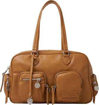 Urban Originals Empower Shoulder Bag in Tan at Nordstrom