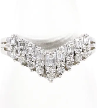 C&A Platinum Platinum 900 Band Ring (Pre-Owned)