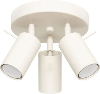 Wonderlamp Plaf&oacute;n Vinivi Beige, 3 Luces