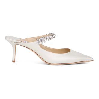 Jimmy Choo London Dames, Schoenen, Wit, Maat: 37 1/2 EU Leer