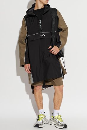 Balenciaga Hooded Jacket, Mens, Black