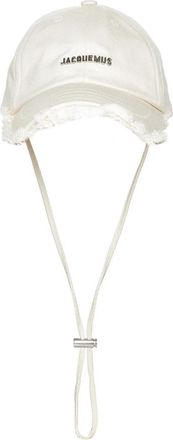 Jacquemus Stijlvolle Hoeden Collectie - Dames - Petten - Wit - 60 CM - Accessoires