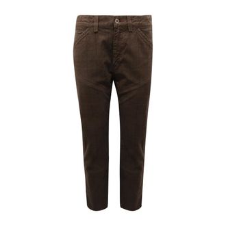 Mason's Prince of Wales Check Jeans