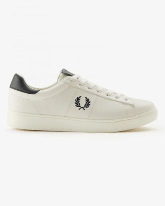 Fred Perry Spencer Mens Leather Trainers NOS - Cream - Size UK 11