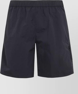 Moncler swim shorts side pocket beachwear style