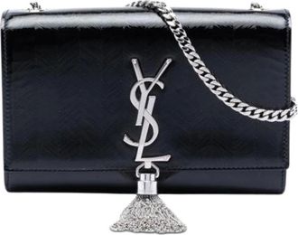 Saint Laurent Pre-owned Cross Body Bags, female, Black, Size: ONE SIZE Pre-owned The Kate Crossbody Bag