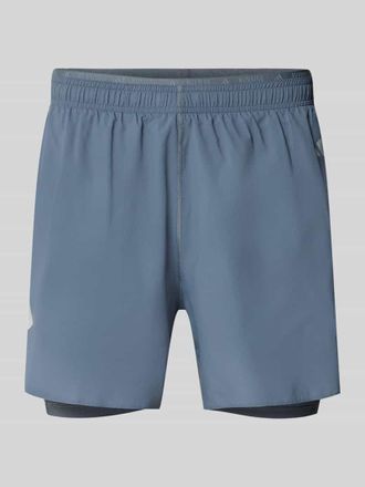 adidas Regular Fit Sportshorts mit Logo-Print Modell ADI365/// 2i1 M in Anthrazit, Gr&ouml;&szlig;e XXL