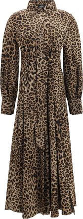 Ella Womens Cotton Dress Multicolour