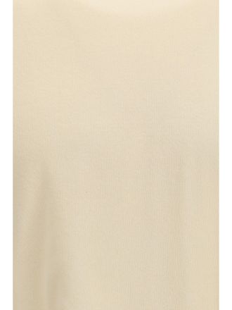 Cruna Mens Cotton Knitted T-Shirt Butter T-Shirts And Polos