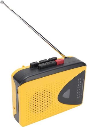 OEM Grabadora De Casete Port&aacute;til, Radio Am/fm, Grabaci&oacute;n En Casete Mediante Micr&oacute;fono, Altavoz Incorporado, Alimentaci&oacute;n: Cc O Pilas