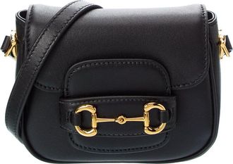 Gucci Horsebit Leather Shoulder Bag