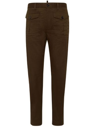 Dsquared2 Pantaloni sportivi affusolati - Marrone