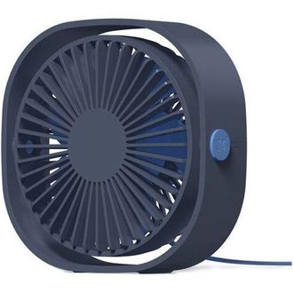 OEM Ventilador Usb Peque&ntilde;o, Silencioso Y Port&aacute;til, Alimentado Solo Por Usb (sin Bater&iacute;a), Con Funci&oacute;n De Refrigeraci&oacute;n, 3 Velocidades, Ajustable, Giro De 