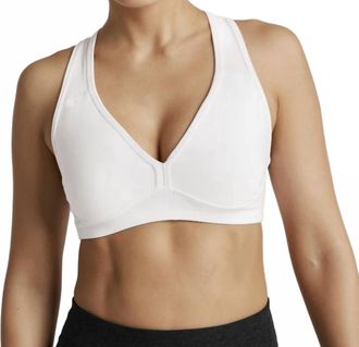 Beyond Yoga Lift Your Spirits Bra In White