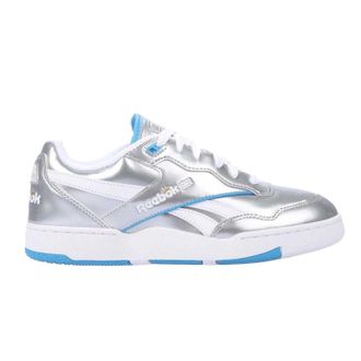Reebok Dames/Dames BB 4000 II Metallic Leren Trainers (Zilver)