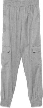 Ermanno Scervino Casual Joggers Broek - Dames - Straight fit broeken - Grijs - S - Broeken