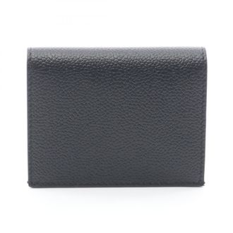 Thom Browne Double Card Holder Leather Card Case