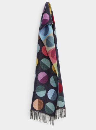 Fraas Womens Variegated dot scarf
