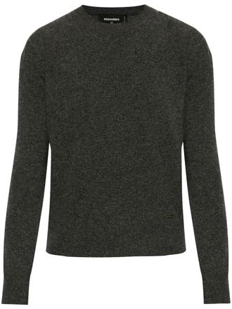 Dsquared2 crew-neck wool jumper - Grey