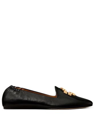Tory Burch Eleanor Smoking slippers - Zwart