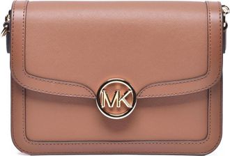 Michael Kors Leida Crossbody Bag - Dames - Schoudertassen - Bruin - ONE Size - Tassen