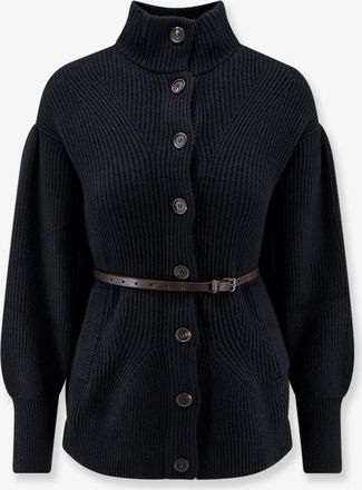 Brunello Cucinelli Cardigan in misto lana, cashmere e seta - BRUNELLO CUCINELLI - gender_Woman