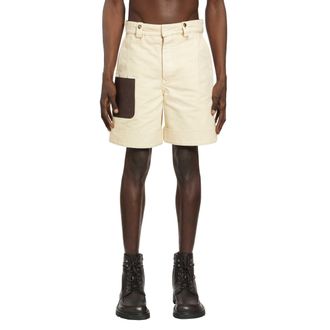 Loewe Turn-Up Shorts in Cotton