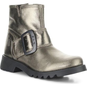 FLY London Rily Bootie in 011 Dk Gold Valley at Nordstrom Rack, Size 6-6.5Us / 37Eu