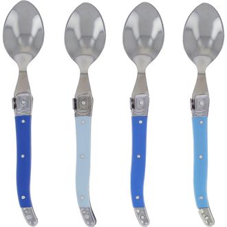 French Home Laguiole Coffee Spoons - Set of 4 in Shades Of Blue at Nordstrom Rack