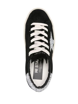 Golden Goose Hi Star Sneaker - Black