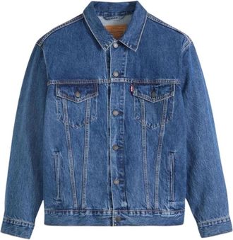 Levi's Relaxed Fit Trucker Jacket - Heren - Spijkerjassen - Blauw - M - Denim - Jassen