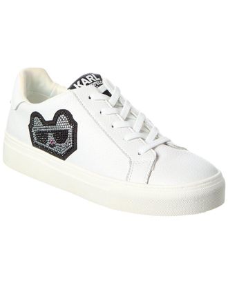 Karl Lagerfeld Karl Lagerfeld Chivon Leather Sneaker