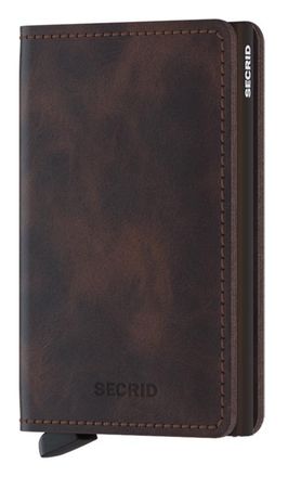 Secrid Slimwallet Vintage in Chocolate at Nordstrom