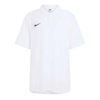 Nike Heren Team Club Marl Poloshirt (Wit)
