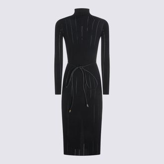 Elisabetta Franchi Womens Dresses Nero Vipa