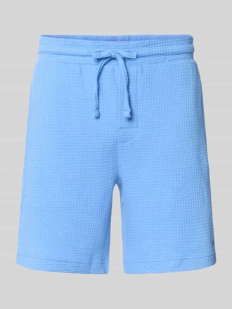 HUGO BOSS Regular Fit Sweatshorts aus Baumwoll-Mix Modell AUSTIN in Blau, Gr&ouml;&szlig;e XXL