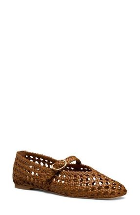 Stuart Weitzman Prim Mary Jane in Boho Tan at Nordstrom, Size 7.5