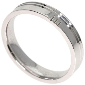 Herm&egrave;s White Gold (18K) Band Ring (Pre-Owned)