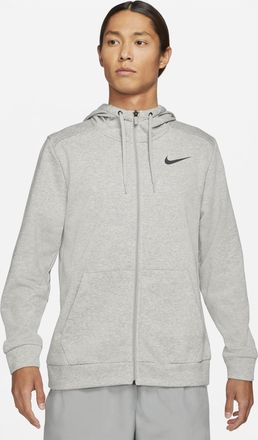Nike Mens Nike Mnk Dry Hoodie Fzflc Casual Sports Hooded Jacket Light Grey CZ6377-063
