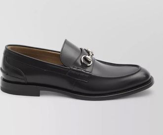 Gucci leather loafers