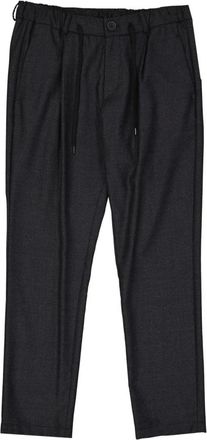 Herno Heren, Broeken, Grijs, Maat: L Wol