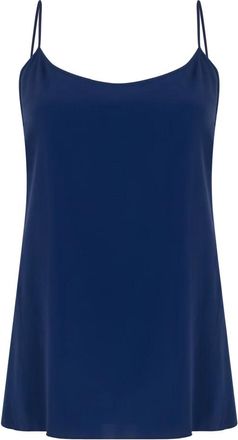 Alberta Ferretti Fluid Soft Top - Dames - Tops zonder mouwen - Blauw - L - Tops